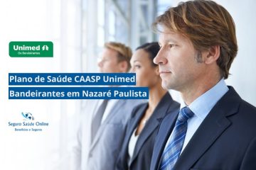 Plano de Saúde CAASP Unimed Bandeirantes em Nazaré Paulista